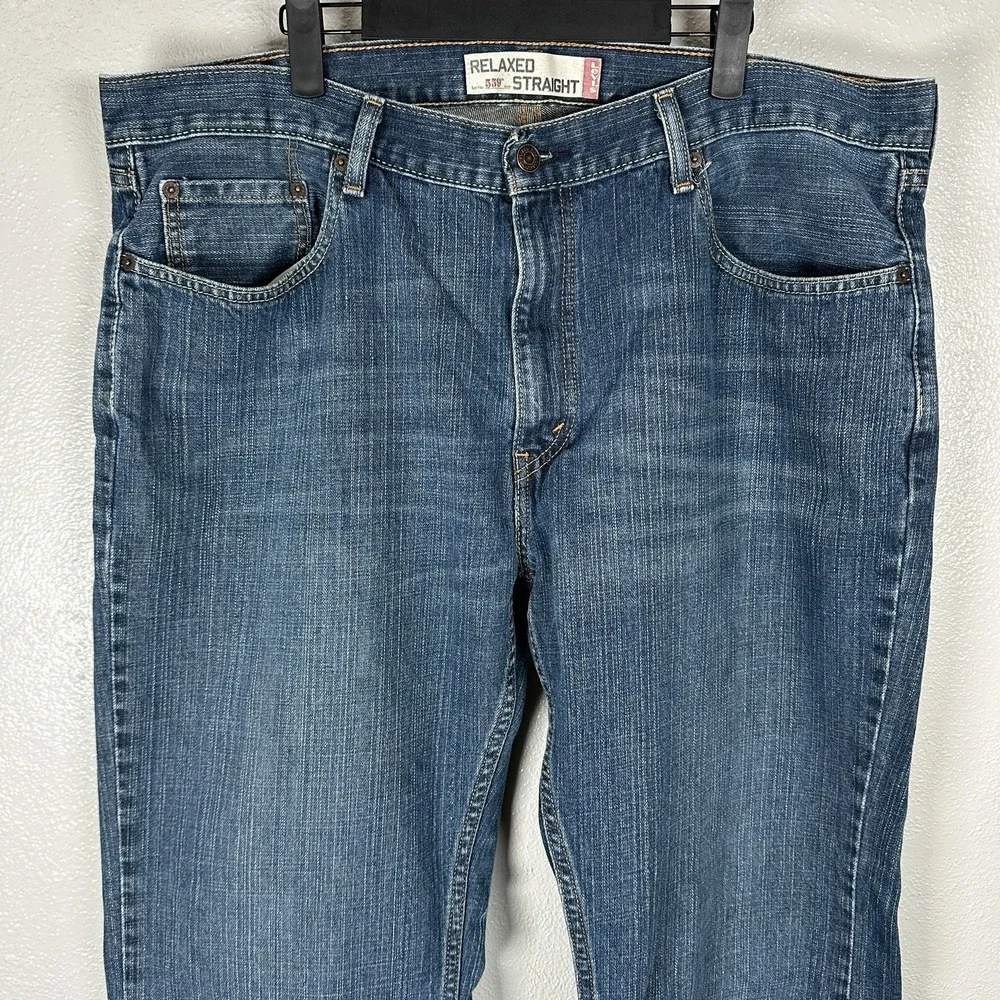 Levis 559 Relaxed Straight Jeans Mens Sz 40x32 Medium Wash Denim Y2K 100% Cotton